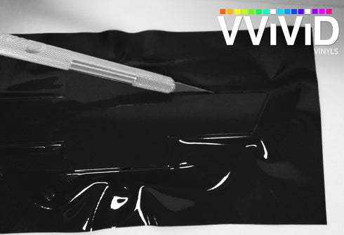 VViViD Vinyl Car Wrap Emblem, Gloss Black, Compatible with Chevy Bowtie Logo (2 Rolls (11.8 Inch x 4 Inch))...