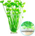 Artificial Plants Decoration Ornament for Fish Tank Aquarium Plastic Plants Tall 16 inch 2 Pack (Green)...