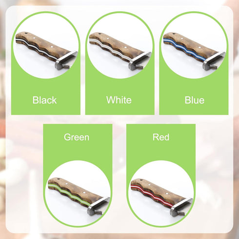 Tinlade 10 Pcs G10 Spacer Sheets G10 Knife Handle Material Knife Handle Liners for Knife Scales Slabs Making Supplies, 5 Colors (6.3 x 2 x 0.06 In...