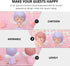 KESYOO Baby Doll Birthday Cupcake Topper Angels Figurine Prince Princess Doll Figures Miniature Resin Statue Ornament Car Ornaments Anniversary Br...