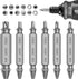 Damaged Screw Extractor Set Tools Gifts for Men - Removal for Stripped Screws Nuts & Bolts, 6PCS Stripped Screw Extractor Kit Drill Bit Tools for ...