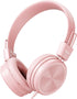 Kids Headphones, Toddler Headphones with Safe Volume Limiter 94dB, Wired School Headphones for Kids with Adjustable and Flexible Design for Boys a...