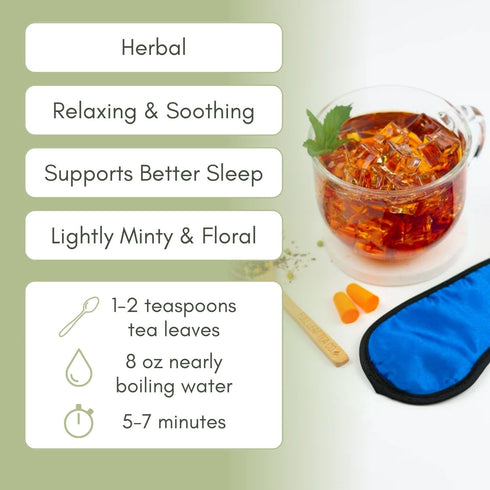 Organic Sleeping TranquiliTea - 2oz Bag (Approx. 30 Servings) | Full Leaf Tea Co....