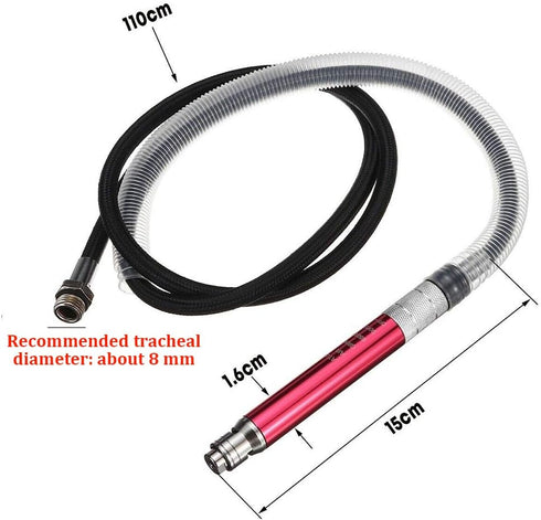 Micro Air Grinder Set, Air-powered Micro Die Grinder, Handheld Pneumatic Cutting Pencil with Wrench, 65000 RPM...