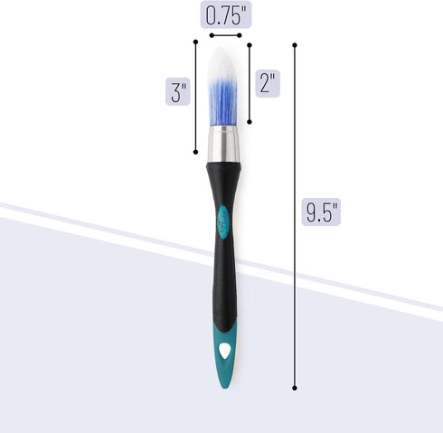 Bates- Trim Brush, 0.75-Inch, Trim Paint Brush, Small Paint Brush, Trim Brushes for Painting, Small Brushes for Painting, Paint Brush for Trim, Pa...