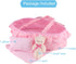 Baby Doll Cradle Bassinet Portable Doll Carrier Carry Bag,Soft Pillow Quilt Plush Bear Included,for 8-9-10-11-12 Inch and Smaller Dolls Alive Baby...
