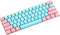 NPKC 61 87 104 Keys Miami Thick PBT OEM Profile Keycap for MX Switches GH60 Tenkeyless Mechanical Gaming Keyboard (Only Keycap) (61 Top Print)...