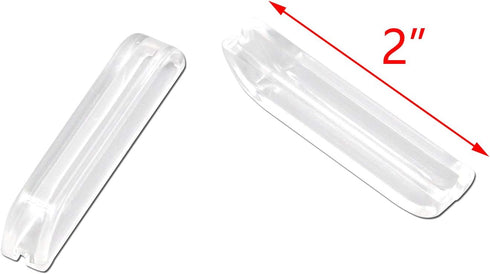 10Pcs Acrylic Fish Tank Glass Canopy Handles 2 inches Handles Mini Clear Hardware for Box Case Jewelry Box Wood Case...