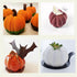 Pumpkin Silicone Mold 6 Cavities Cupcake Baking Pan Mousse Tray Molds Kitchen Cake Decoration Fondant Mold for Halloween...
