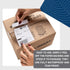 USPACKSMART 100 Units, 4.5"x5.5" Clear Packing List Shipping Label Envelopes - Heavy Duty Adhesive, Ideal for Labels, Invoices & Documents...