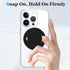 Compatible with MagSafe Phone Grip Socket, Magnetic Expanding Phone Stand iPhone Finger Holder Compatible with MagSafe Accessories, iPhone 15 14 1...