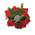 COLORFUL BLING Rose Hairpin Flamenco Dancer pin Flower Brooch, Brooch Hairpin use Rose?wine red?...