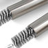 ASNOMY 8Pcs Stainless Steel Bore Brush,1/4''-1'' Inch Stainless Steel Bristles Wire Brush Bore Cleaning Brush Set for Power Drill Cleaning, Abrasi...
