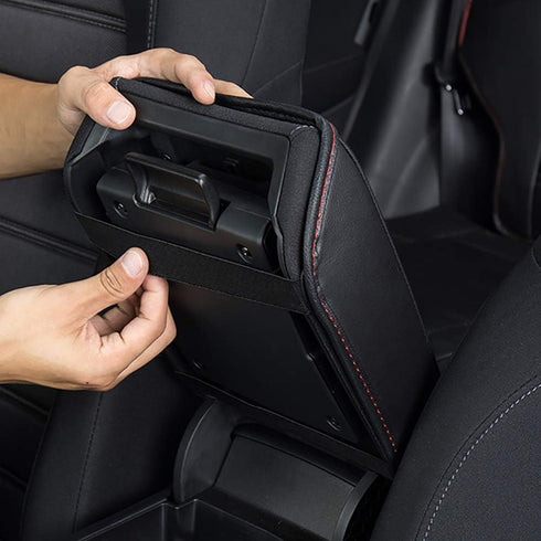 Leegi AAGIILEEYO Car Armrest Center Console Cover Armrest Box Cover Saver Black Fit for Honda CRV 2017 2018 2019 2020...