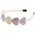 XIMA Glitter Heart Girls Headbands Rainbow Star Hariband for Children Girls Hair Accessories Pack of 8...