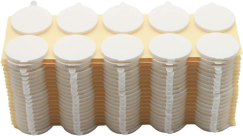 MILIVIXAY 200pcs Candle Wick Stickers with The Little Tail-Adhere Steady in Hot Wax -Wick Stickers for Candle Making....