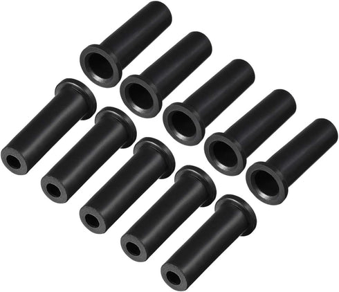 uxcell 10pcs 10-6mm PVC Strain Relief Cord Boot Protector 39mm for Power Tool Black...
