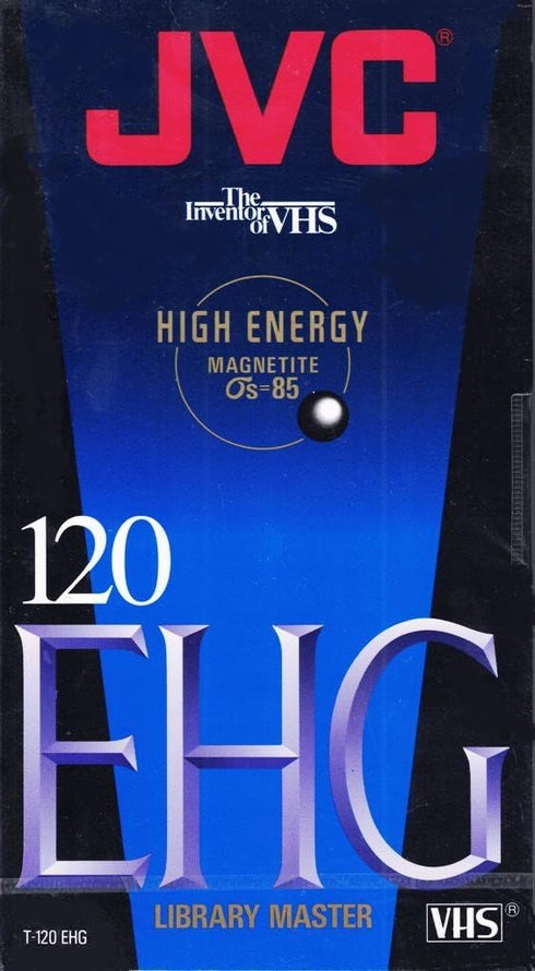 JVC T-120EHG Extra High Grade VHS Tape...