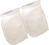 2 Pack Felt Filter Socks, 200 Micron, 4 Inch Ring by 8 Inch Long, for Freshwater/Saltwater Aquariums, Ponds, Use in Sumps/Overflows...