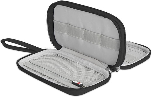 Buwico Digital Storage Bag Electronic Accessories Bag Hard Drive Organizers for Earphone Cables USB Flash Drives Travel Case (Black)...