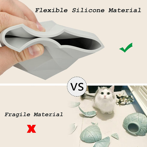 Creative Design Silicone Pen and Pencil Holder (Grey)...