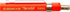Koh-I-Noor 2mm Diameter Short Mechanical Clutch Lead Holder Pencil - Red...