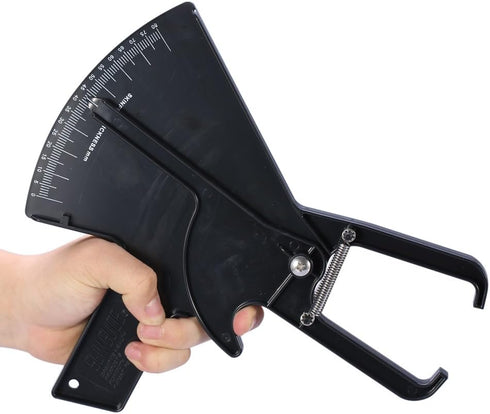 Body Caliper, 0-80MM Body Fat Measure Skinfold Caliper, Weight Loss Measuring Tester, Skinfold Fat Caliper for Fitness 2 Colors(black)...