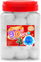 Iooleem Large Pom Poms, 1.5 inch(4cm), 90pcs White Pom Poms, Large Size, Pom Poms for Arts and Crafts, Pom Pom Balls, Craft Supplies....