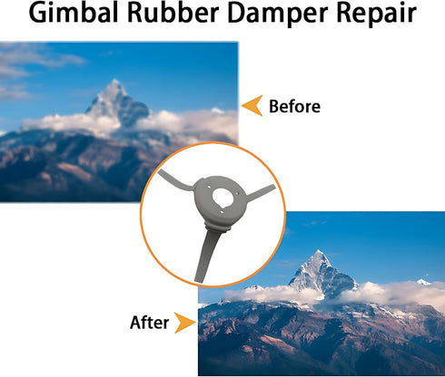 Replacement Mini 4 Pro Shock Absorption Gimbal Camera Rubber Damper Cushion Repair Parts for DJI Mini 4 Pro Drones...