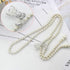 Elegant Pearl Women's Belt Simple Adjustable Thin Chain Belt For Ladies Dress Skinny Waistband Decorative Jewelry...