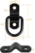 D Rings Tie Down Anchors Hooks for Trailer Truck Bed Bracket Enclosed Points Pickup Camper Surface Mount D-Ring Heavy Duty 1/4" 2400 Pound Capacit...