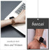 baozai Compatible with Apple Watch Series 10 Band, Premium Stainless Steel iWatch Band for Apple Watch All Series 42mm 41mm 40mm 38mm Women, Rose ...