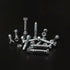 HYYLU (12 Packs) 51001500 Shear Pin Bolts with Nuts for Ariens 51001500-12 pcs Snow Blower Parts (2-1/8" × 5/16")...
