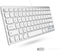 Macally Small USB C Keyboard - Plug & Play Compatible Wired Apple Keyboard for Mac mini, MacBook Pro/Air, iMac, iPad, Windows, Chromebook with USB...