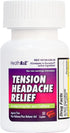 HealthA2Z® Tension Headache Relief | Acetaminophen 500mg | Caffeine 65mg | Pain Reliever Aid | Aspirin Free (50 caplets (pack of 1))...