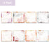 WAVEYU Cute 8 Pads Sticky Notes, Self Stick Notes Pads Adhesive Sticky Notes 3''x3'' Sticky Notes, Easy to Post for Home, Office, School, Notebook...