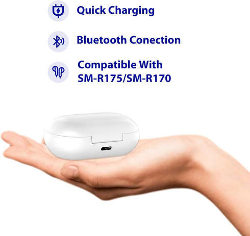Wired Charging Case Replacement Compatible with Samsung Galaxy Buds+ Plus SM-R175, Charger Case for Samsung Galaxy Buds SM-R170 (Earbuds not Inclu...