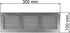 Vent Systems 12'' x 4'' Inch - Galvanized - Air Vent Cover Metal Air Return Grill with Built in Pest Guard Screen HVAC Vent Cover for Home Improve...