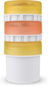Portable Pill Box, Small Daily Pill and Vitamin 3 Containers, Attachable Case to Magnetic Calendar or Any Magnetic Surface, for Travel or Home Use...