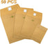 4 Sizes Clasp Envelopes Kraft Paper Catalog Clasp Envelope with Clasp Closure for Filing, Storing or Mailing Documents, 50 Pieces (Brown,5 x7 In,6...