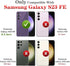 Yiakeng for Samsung Galaxy S23 FE Case: Galaxy S23 FE Case with HD Screen Protector - Military Grade Protective Cases with Ring for Samsung S23 FE...
