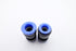 Push to Connect Fitting 10mm Tube OD x 8mm Tube OD Reducer, Pneumatic Air Water Straight Union Two Way Connector/Coupler (Pack of 5)...