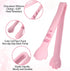 Cat Tongs 7 Inch Cute Cat Paw Shape Tongs Kitchen Tongs Silicone Cooking Tongs for Cooking BBQ Grilling Sweets, silicone mini tongs,silicone toast...