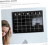 STOBOK 1 Set Erasable Message Board Wall Sticker Decor Office Decor Wall Mounted Erasable Board Chore Chart Memo Boards Calendar Whiteboard Memo B...