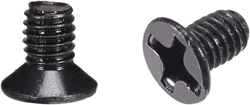 uxcell M3 x 5mm Phillips Screw Fastener Black for Laptop PC TV Fan Switch 150pcs...