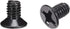 uxcell M3 x 5mm Phillips Screw Fastener Black for Laptop PC TV Fan Switch 150pcs...