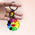 Keychain,Cute keychain,Car key chain,Smile Flower Bag Charms Accessories for women and girl...