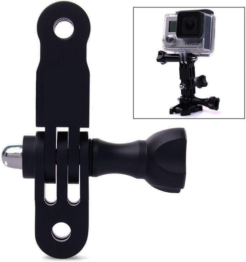 3-Way Adjustable Extension Pivot Arm Adapter Set- Long & Short Straight Joints Connector Convertor 35mm/50mm (2X Same Direction + 2X Reverse) for ...
