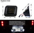 D-Lumina LED License Plate Lights Assembly Smoke Lens Compatible with 2003-2018 Dodge Ram 1500 2500 3500 Pickup Truck, 6000K Diamond White 2-Piece...