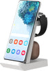 Charger Station for Samsung Galaxy 10w, 3 in 1 Fast Wireless Charging Stand for Galaxy Watch Buds S23/S22/S21/S21 Ultra/S21+/S20 fe/S20/Note 20/10...